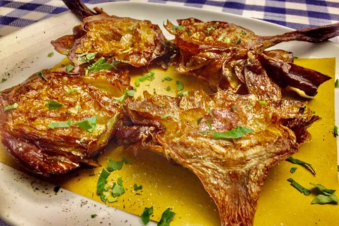 Rome Street Food Tour with Local Guide - The Portico of Octavia and ancient Rome