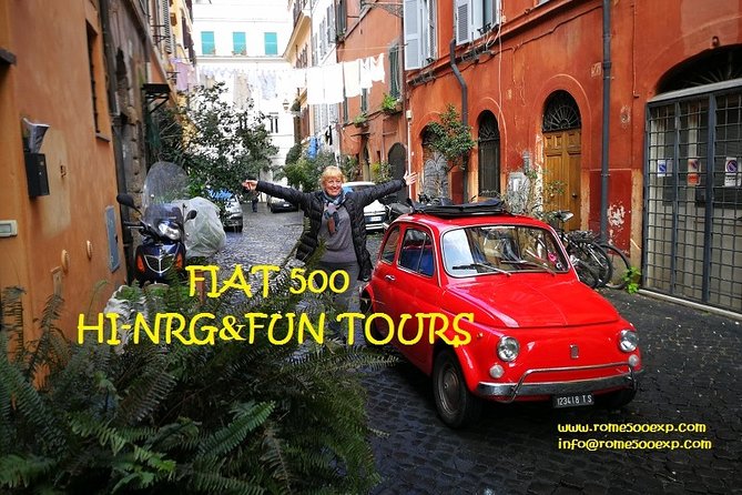 Rome: The Original Fiat 500 Self-Drive Tour - The Aventine Hill: keyhole views and orange trees