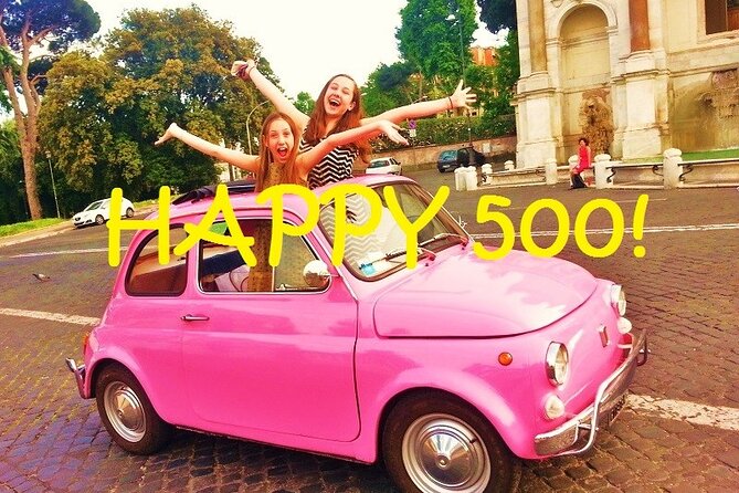 Rome: The Original Fiat 500 Self-Drive Tour - Starting at Palazzo Manfredi