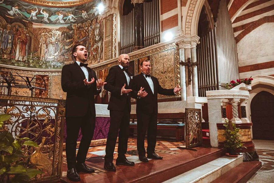 Rome: The Three Tenors at St. Paul's Church Concert Ticket - The opening: opera without a full production