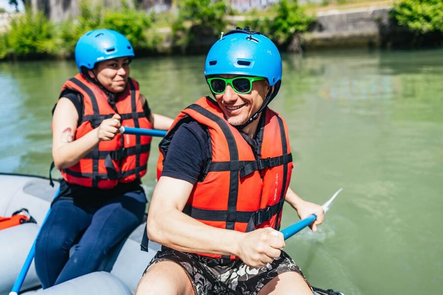 Rome: Tiber River Urban Rafting Tour with Roman Pizza - Ripa Grande and the final stretch