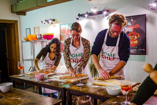 Rome Tipsy Cooking Class: Make Pasta and Mix 3 Spritz Cocktails - A Hugo spritz while the pasta cooks
