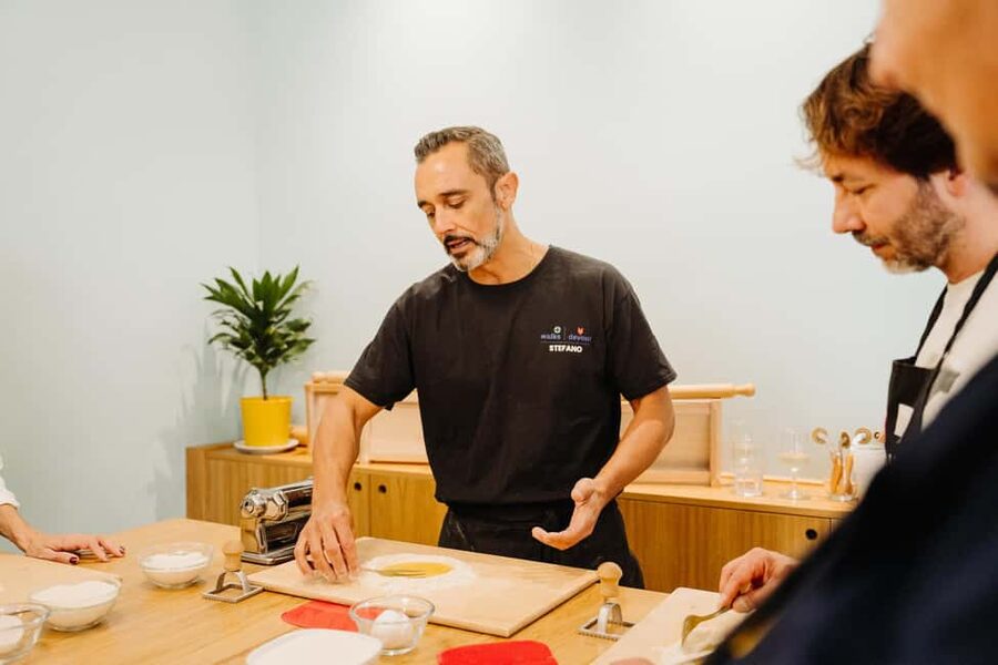 Rome: Traditional Pasta Making Class with Wine & Gelato - Dietary Needs and Access