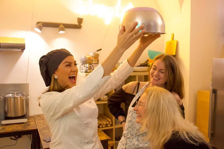 Rome: Traditional Pasta, Spritz & Tiramisu Cooking Class - Tiramisu, limoncello, and the final recipe lesson