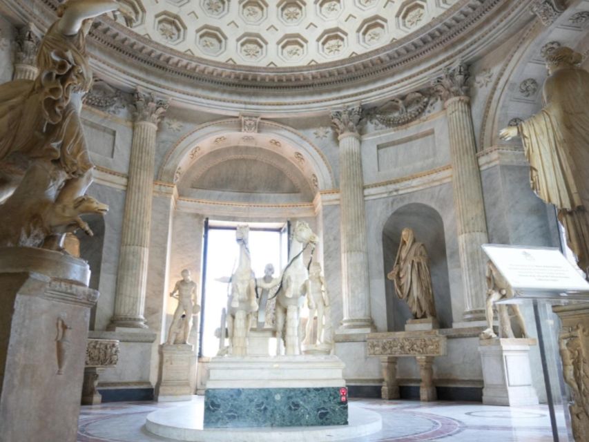 Rome: Vatican Evening Tour with Sistine Chapel and Museums - Dress, bags, and physical demands