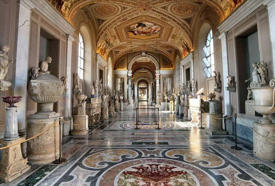 Rome: Vatican Museums, Sistine Chapel, and St. Peter's Tour - Gallery of Maps: a corridor worth slowing down for
