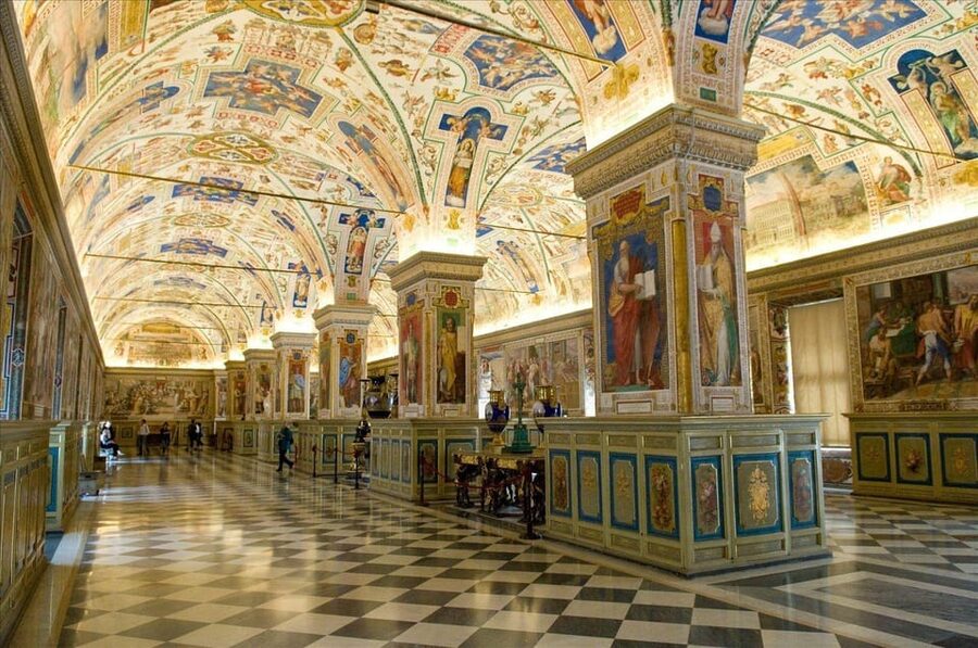 Rome: Vatican Museums Sistine Chapel with priority admission - The Cortile della Pigna and Belvedere Palace