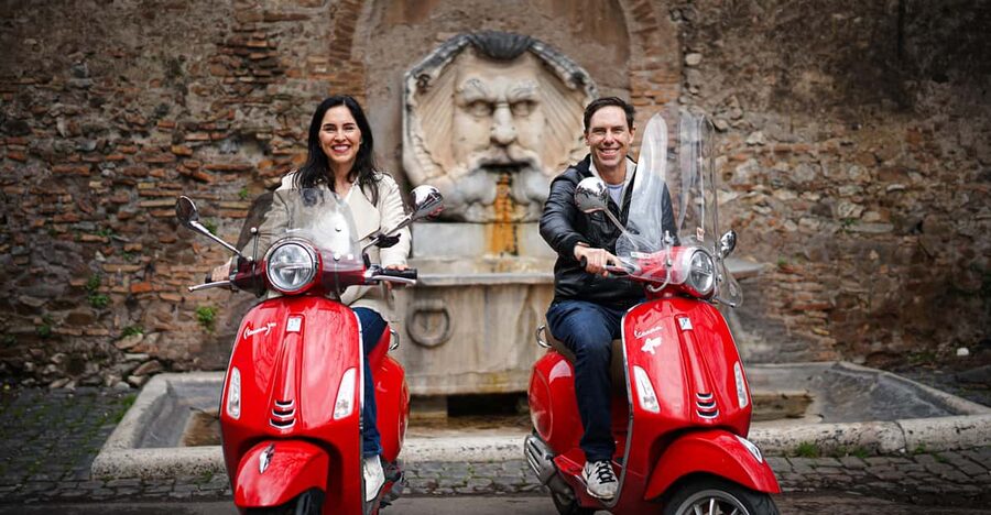 Rome Vespa Tour with Professional Photoshoot - The Orange Garden view