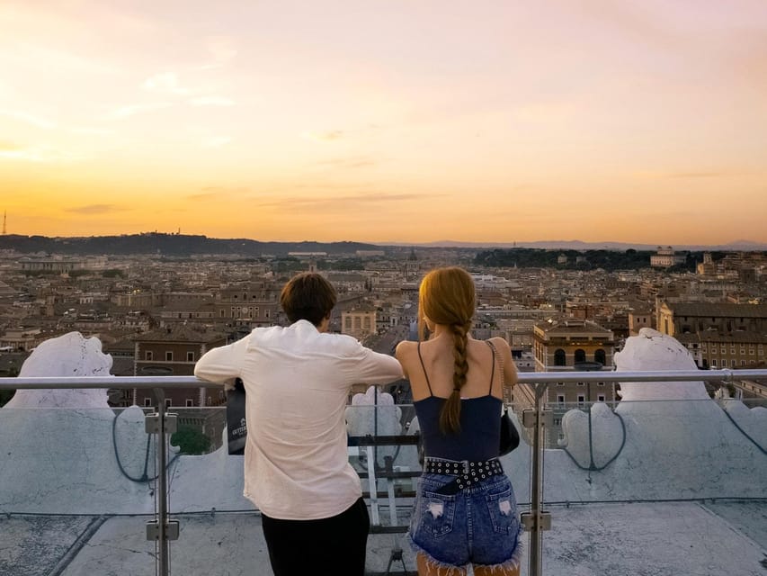 Rome: Vittoriano with Rooftop & Palazzo Venezia Hosted Entry - Key points at a glance