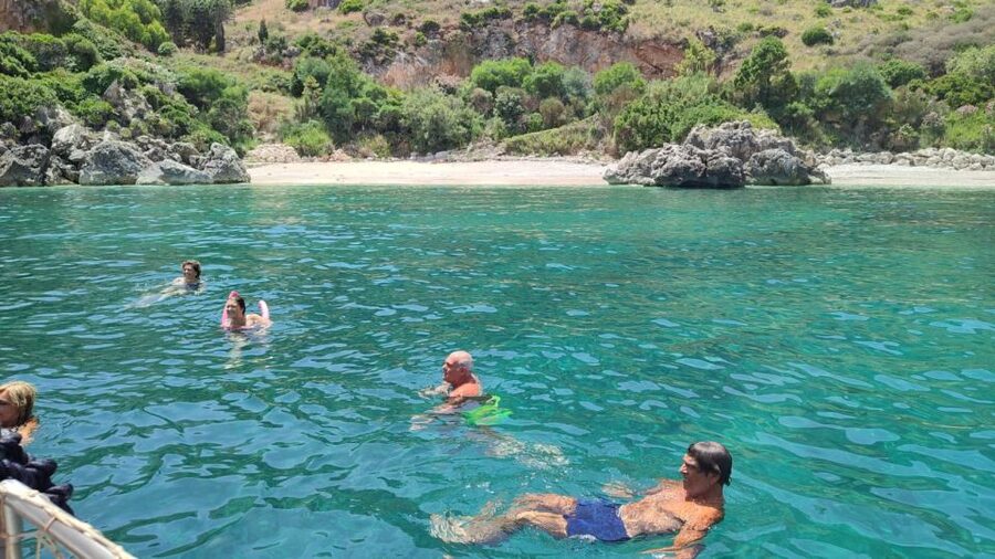 San Vito Lo Capo: Boat Trip with 3 Swimming Stops and Snacks - Cala dell’Uzzo and the cave near the reserve