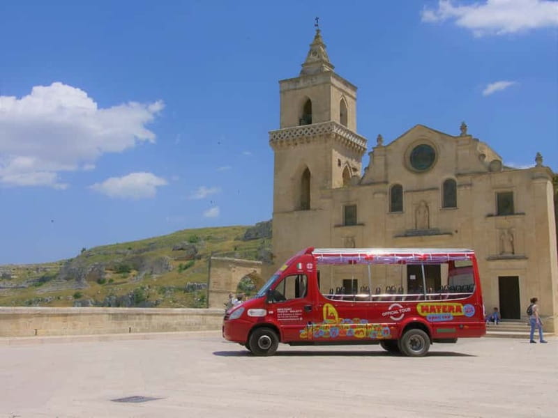Sassi of Matera: Eco-Bus Open Top Tour - The first ride into the Sassi