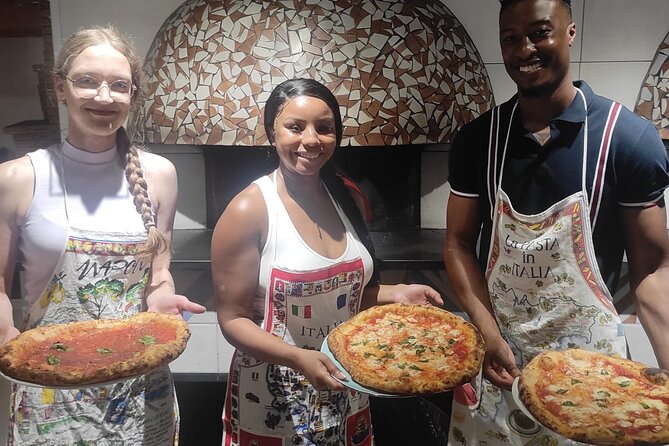 Semi-Private Pizza Making Experience in Naples with Drink - Mixing the dough and learning the method