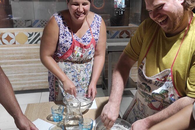 Semi-Private Pizza Making Experience in Naples with Drink - Choosing between margherita and marinara