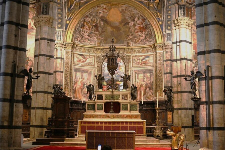 Siena Walking Tour with Cathedral and Crypt & Museum Option - Piazza del Campo and Fonte Gaia