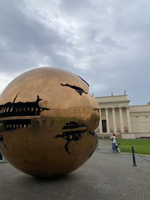 Sistine Chapel and Vatican Museums Skip-the-line Ticket - Belvedere and Pinecone Courtyards