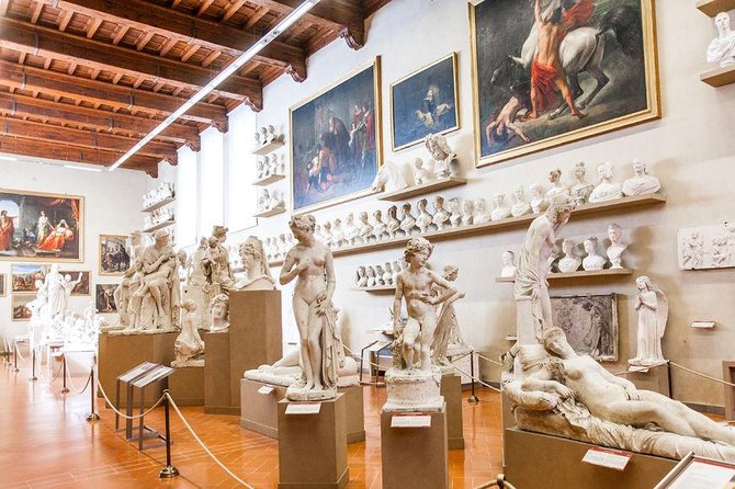 Skip the Line: Florence's Accademia Gallery Priority Entrance Ticket - Facing David in the Hall of Prisoners
