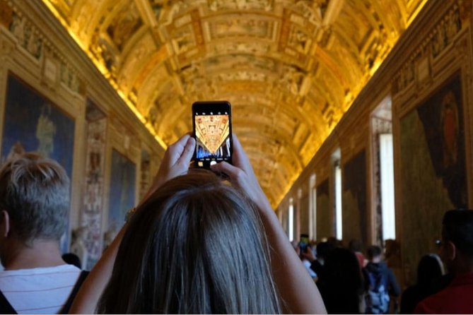 Skip the Line: Vatican Museum, Sistine Chapel & Optional Basilica - Gallery of Maps: Italy on painted walls