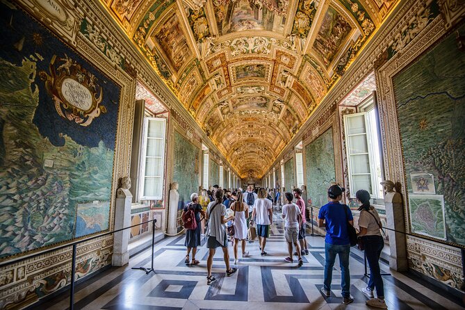 Skip the Line: Vatican & Sistine Chapel Ticket with Audio Guide - Gallery of Maps: a room worth slowing down for