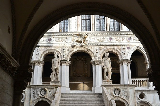 Skip the Line Venice Doge's Palace and St. Mark's Basilica Tour - Crossing the Bridge of Sighs into the prisons
