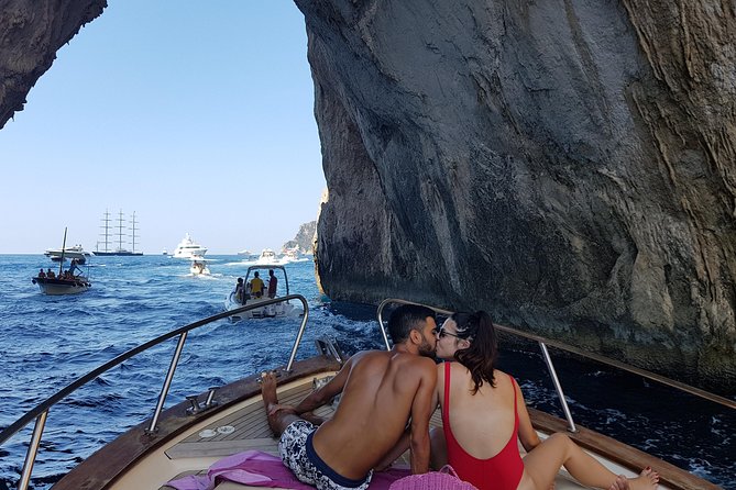 Small Group Boat Day Excursion to Capri Island from Sorrento - Faraglioni, Capri’s famous sea stacks