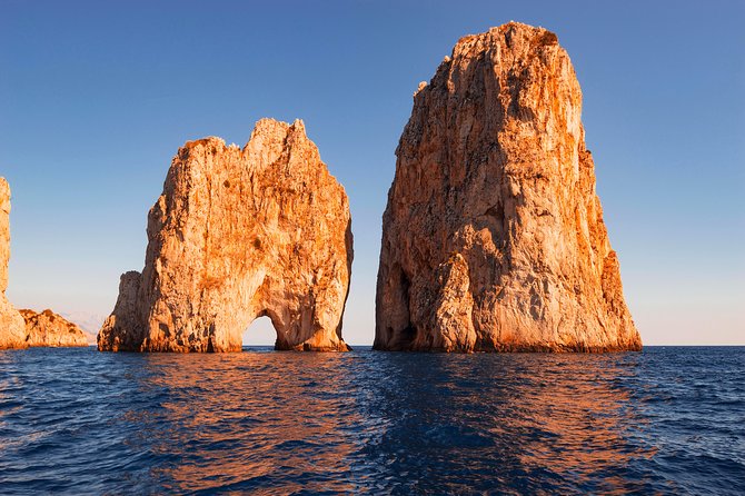 Small Group Boat Day Excursion to Capri Island from Sorrento - Punta Carena and the Natural Arch