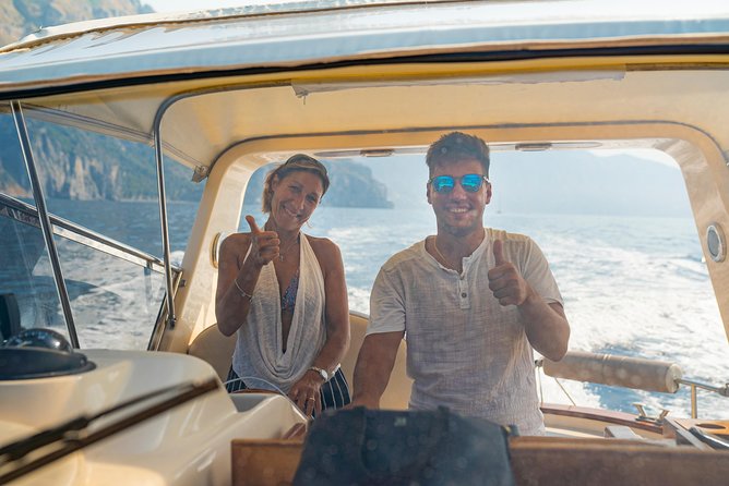 Small Group Boat Tour: Discover the Amalfi Coast from Positano - Leaving Positano for Praiano