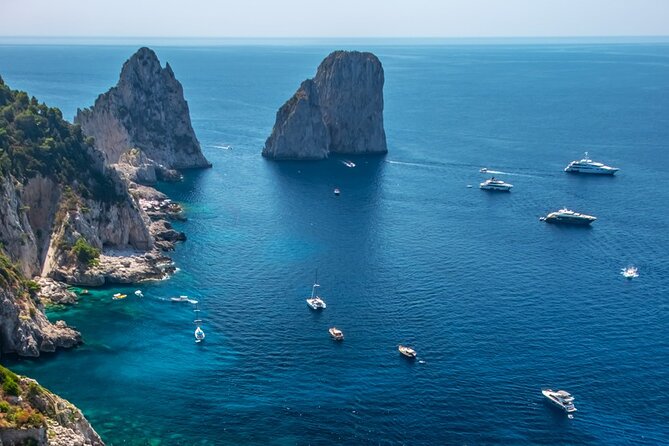 Small Group Tour from Naples to Blue Grotto, Anacapri and Capri - Arriving on Capri and getting oriented