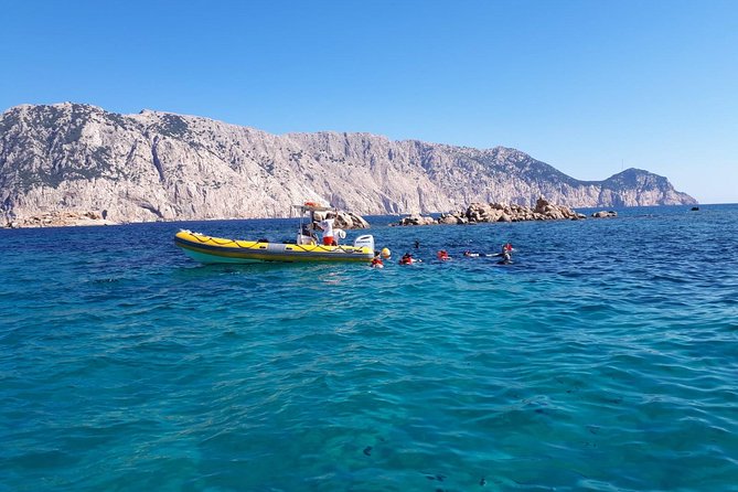 Snorkeling marine protected area Tavolara - The Crisso wreck at Porto San Paolo