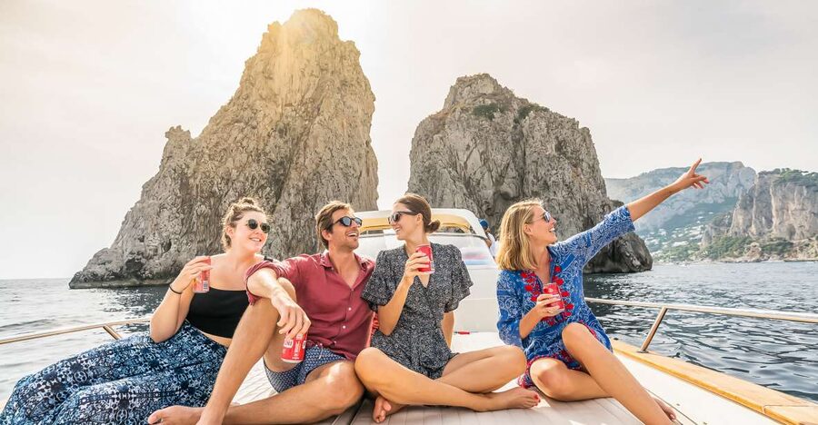 Sorrento: Exclusive Capri Boat Tour and Optional Blue Grotto - The highlights at a glance