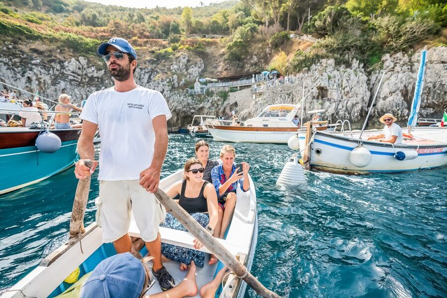 Sorrento: Exclusive Capri Boat Tour and Optional Blue Grotto - Timing, weather, and the Blue Grotto decision