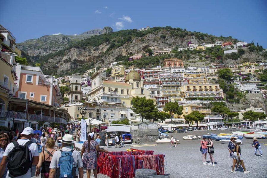 Sorrento: Full-Day Boat Tour to Positano, Amalfi and Ravello - The first cruise: Vesuvius, Queen Giovanna, and Punta Campanella