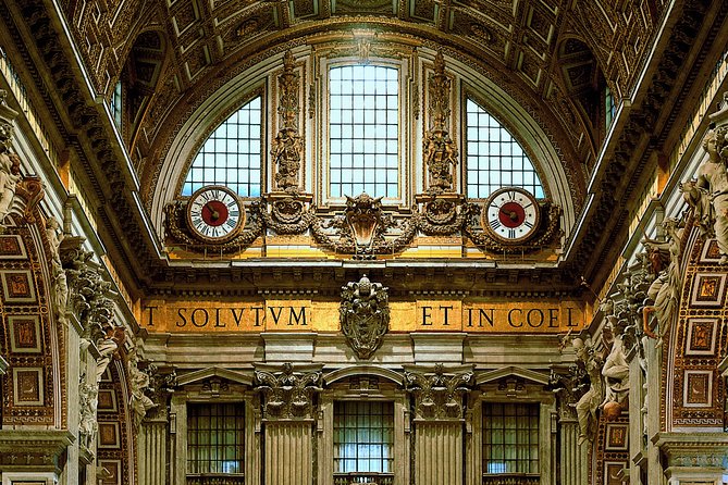 St Peter's Basilica Express Guided Tour, includes Dome Climb - St Peter’s Square, fountains, and the Egyptian obelisk
