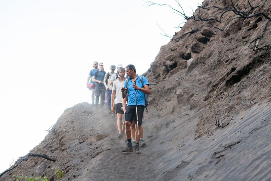 Stromboli: Sunset Trekking at Sciara del Fuoco - Sunset over the Aeolian Islands