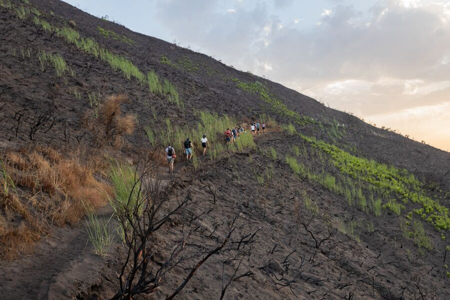 Stromboli: Sunset Trekking at Sciara del Fuoco - The descent in darkness