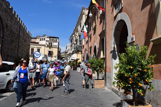 Taormina and Castelmola Tour from Messina - Duomo di Taormina and the old defensive line