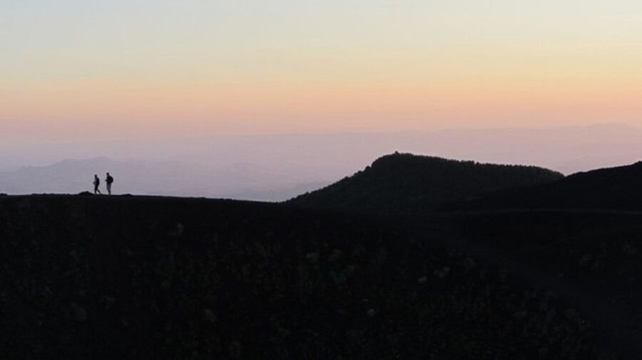 Taormina: Mount Etna Sunset Tour with Cave Visit and Tasting - Entering the 1792 lava cave