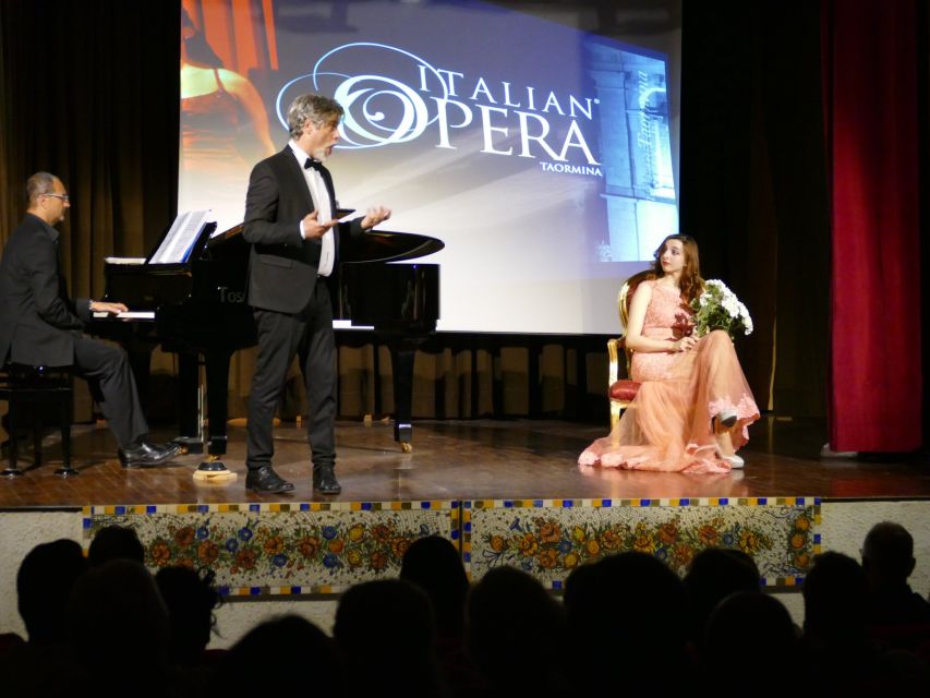 Taormina: Opera Performance in the Nazarena Theater - The music: famous arias instead of a full opera