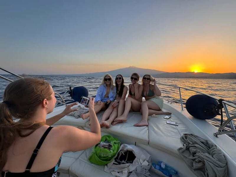 Taormina: Sunset Boat Tour with Dolphin Watching & Aperitif - Cape Schisò and the Taormina Coast by Water
