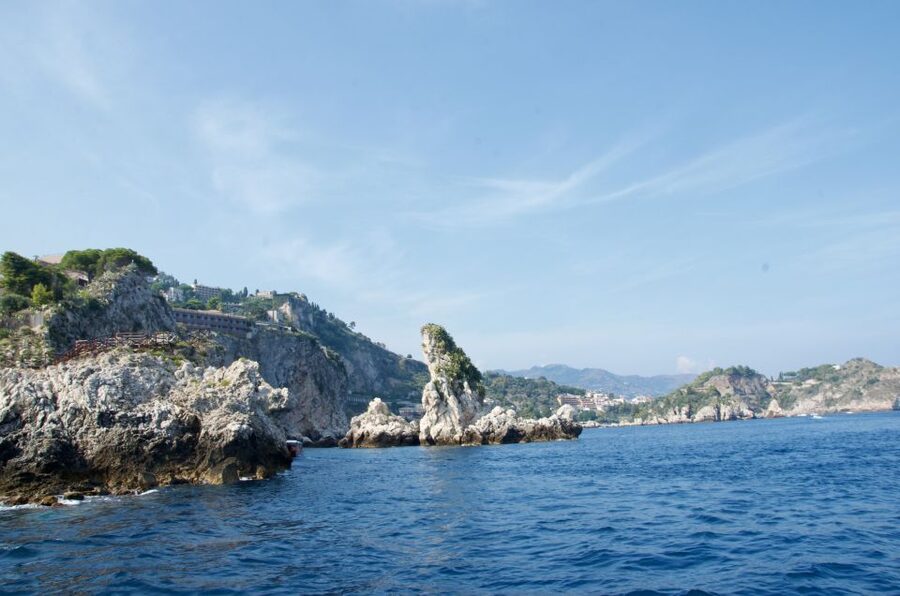Taormina: White Lotus Tour - Fruit, snacks, and prosecco on board