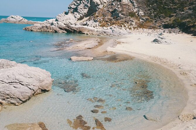 The best Boat Tour from Tropea to CapoVaticano, max 12 passengers - Praia di Fuoco, a beach with no road access