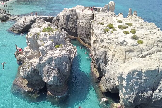 The best Boat Tour from Tropea to CapoVaticano, max 12 passengers - Formicoli’s Roman port and sea life