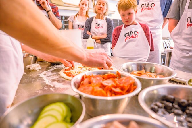 The Italian Way: Pizza and Gelato Class with Unlimited Wine - A Social Activity for Families and Couples