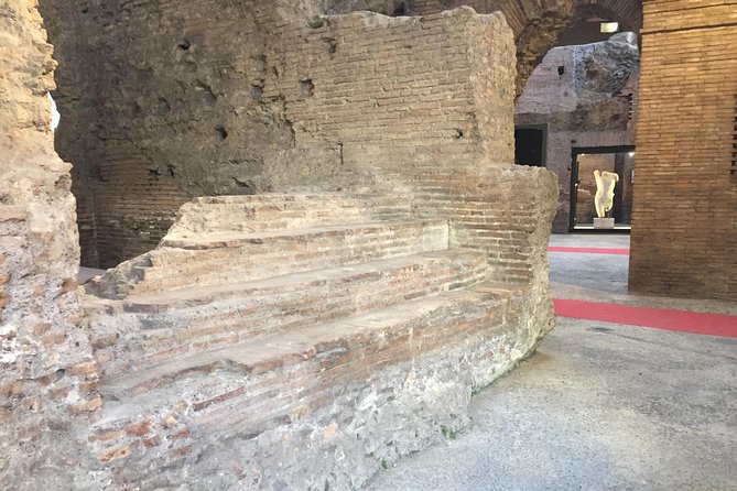 Ticket to Piazza Navona Undergrounds Stadium of Domitian - Descending five metres into the excavation