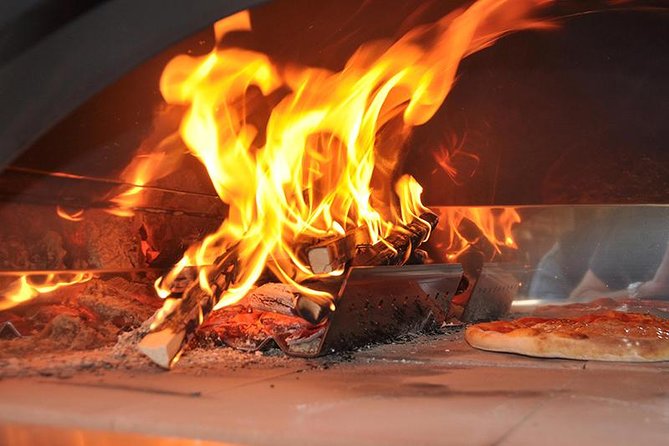 Toss, Bake, Cheers! - Sorrento Pizza Making Class with Wine - Wine, tiramisu, and the reward at the table