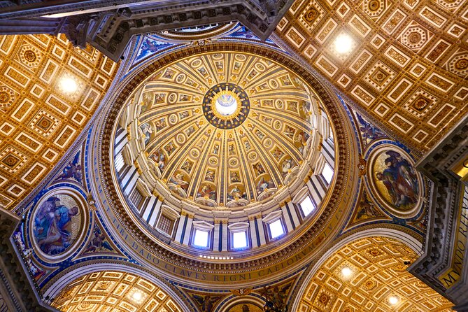 Tour of St Peter's Basilica with Dome Climb and Grottoes - Timing, dress, identification, and arrival advice