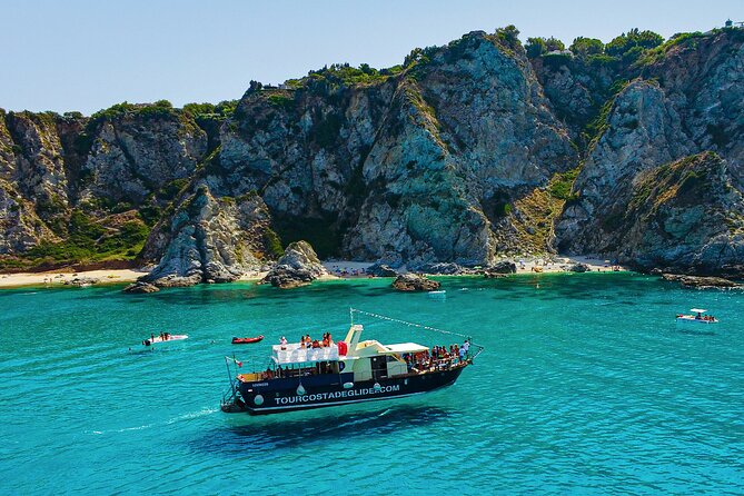 Tour of the Costa degli Dei by boat, 3 hours with aperitif included - Grotticelle Beach and the aperitivo