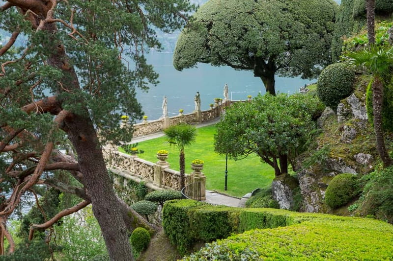 Tremezzina: Villa Del Balbianello Park Entry Ticket - The garden: clipped trees, statues, and changing views
