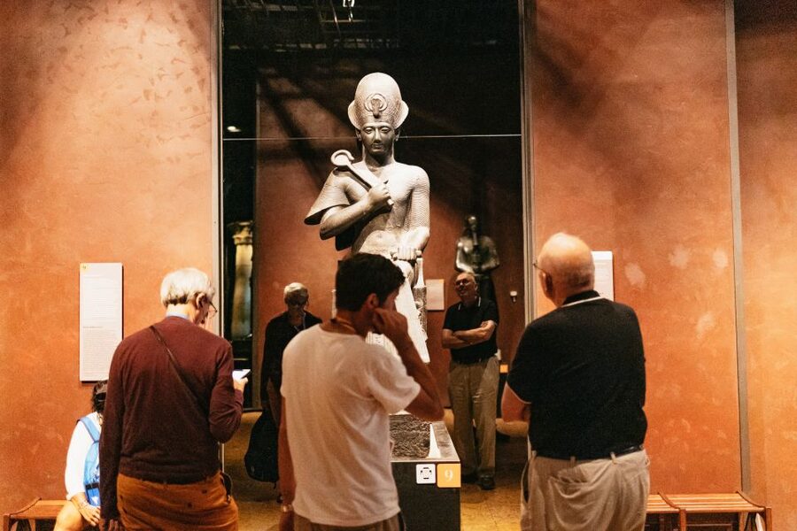 Turin: Egyptian Museum Priority Access Guided Tour - Ending in the sphinx corridor