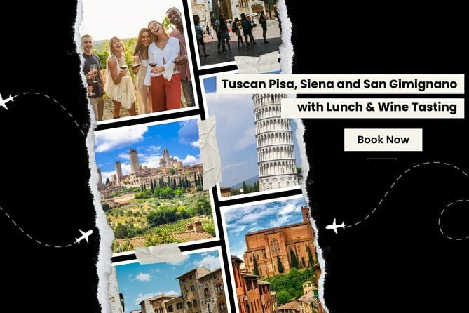 Tuscany Experience: Pisa, Siena, San Gimignano & Wine Tasting - Chianti wine, local food, and a needed pause