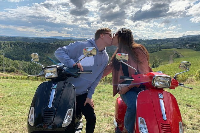 Tuscany Vespa Tour from Florence with Wine Tasting - A Tuscan lunch with Chianti at a local winery
